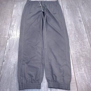 Hugo Boss Wind Pants Mens Large Gray Davis Cup Tennis Straight Mid Rise Trousers